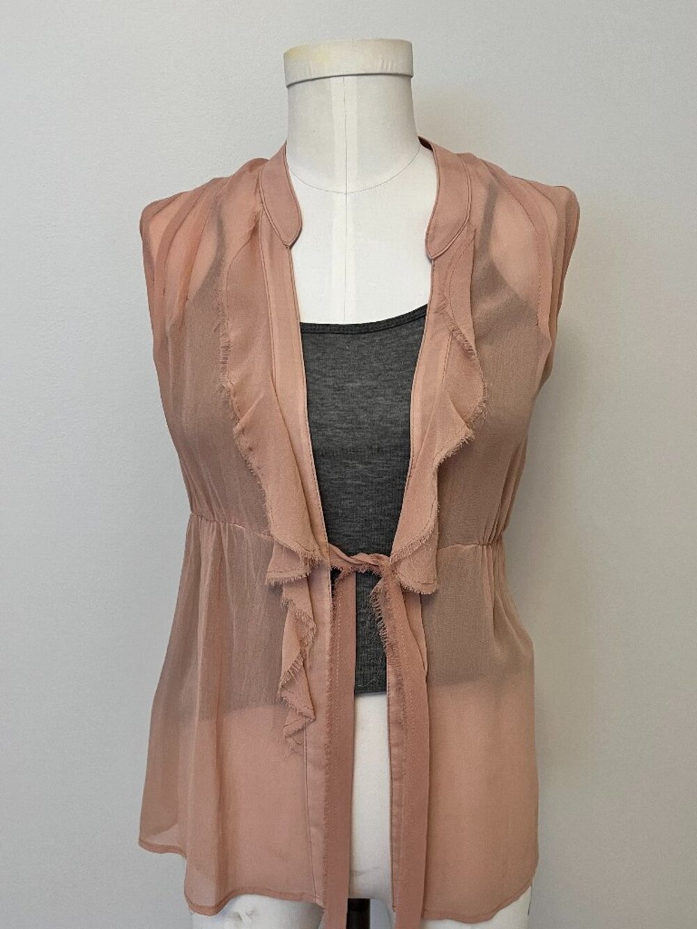 Dolan , XSmall, gray and peach, 2 piece set